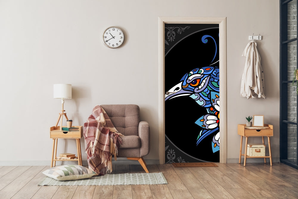 Angry Peacock Sticker
