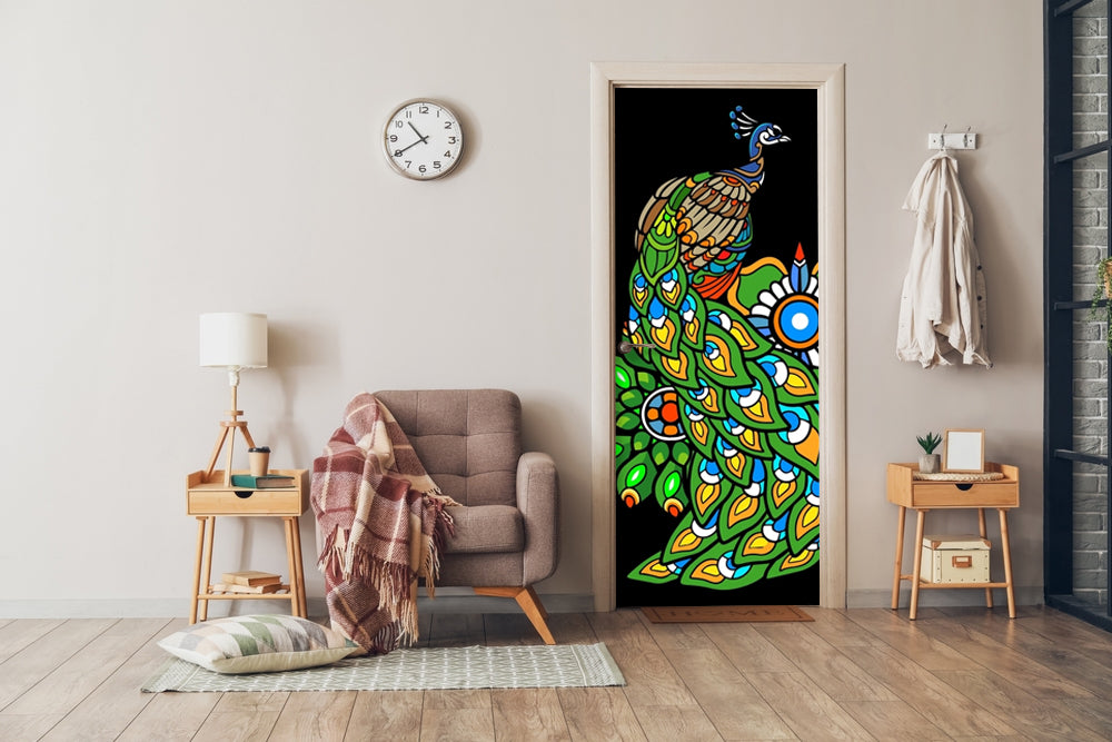 Beautiful Peacock Sticker