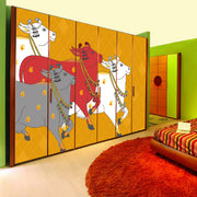 Wardrobe Cow Miniature Sticker