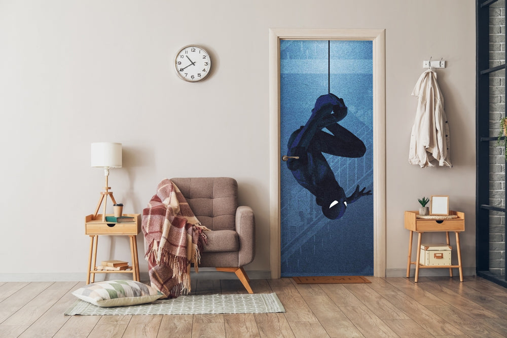 Hanging Spiderman Sticker