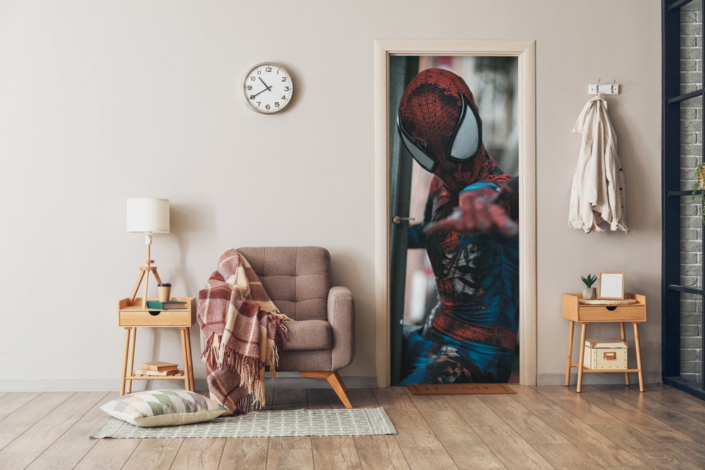 Rustic Spiderman Sticker