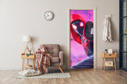 Spiderman Face Sticker