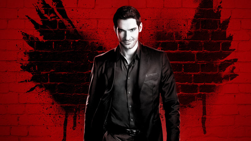 Lucifer Tom Ellis Sticker