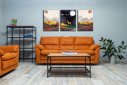 Deer Inspired Wall Art 3, Set Of 3