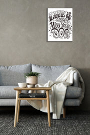 Hug Your Dog Wall Art