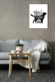 Found a Paw In Need Wall Art