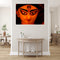 Big Eyes Durga Painting Self Adhesive Sticker Poster