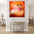 Durga Art Self Adhesive Sticker Poster