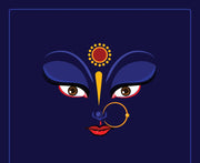 Gurga Face Self Adhesive Sticker Poster