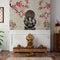 Divine Ganesha Delights Pooja Room Wallpaper