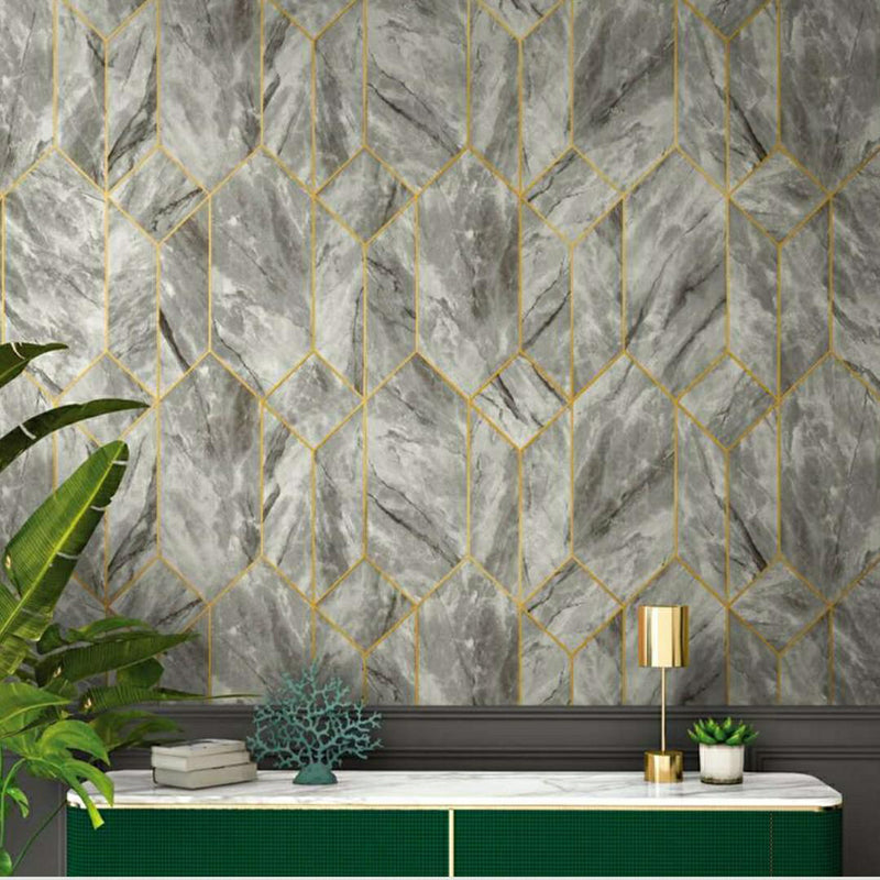 Eco Friendly Marble Mosaic Wallpaper