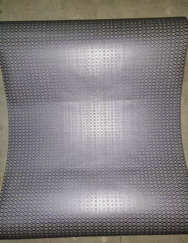 European Silver Pattern Wallpaper Roll
