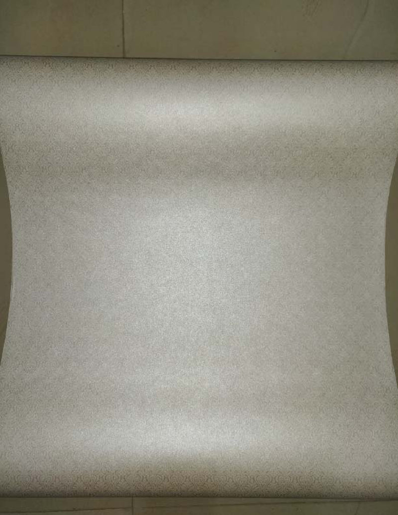 European Solid Grey Wallpaper Roll
