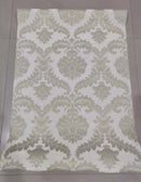 European 2 Grey Damask Wallpaper Roll
