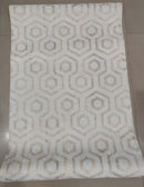 European 2 Hexagonal Pattern Wallpaper Roll