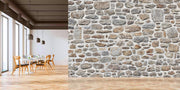 Earthy Pattern Brick Wallpaper