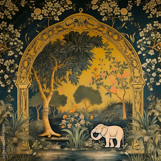 Elephant Gate Wallpaper