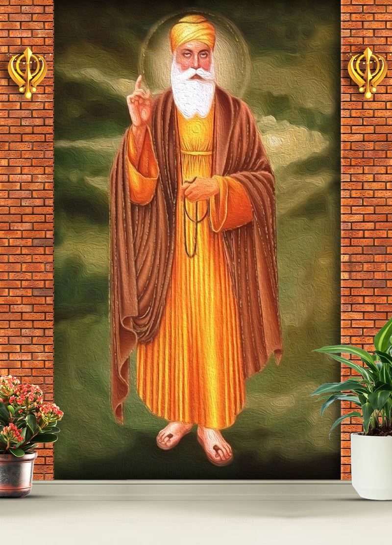 Everlasting Light Guru Nanak Wallpaper