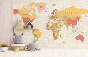 Explorer's Expedition Map Wallpaper
