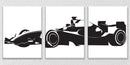 F1 Racing Wall Art, Set Of 3