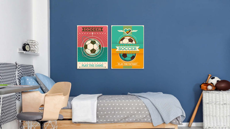 Soccer Quotes, Set Of 2