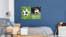 Football Net Wall Art, Set Of 2