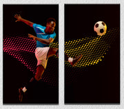 Football Wall Art 3, Set Of 2