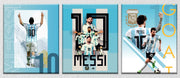 Football Wall Art 7, Set Of 3