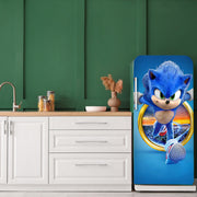 Sonic Anime Self Adhesive Sticker For Refrigerator