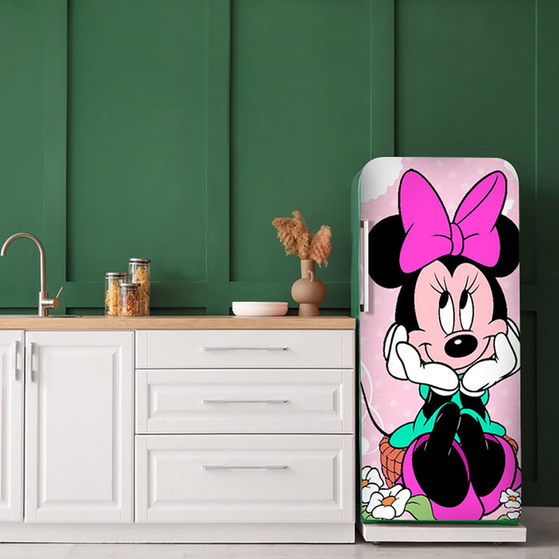 Mickey Anime Self Adhesive Sticker For Refrigerator