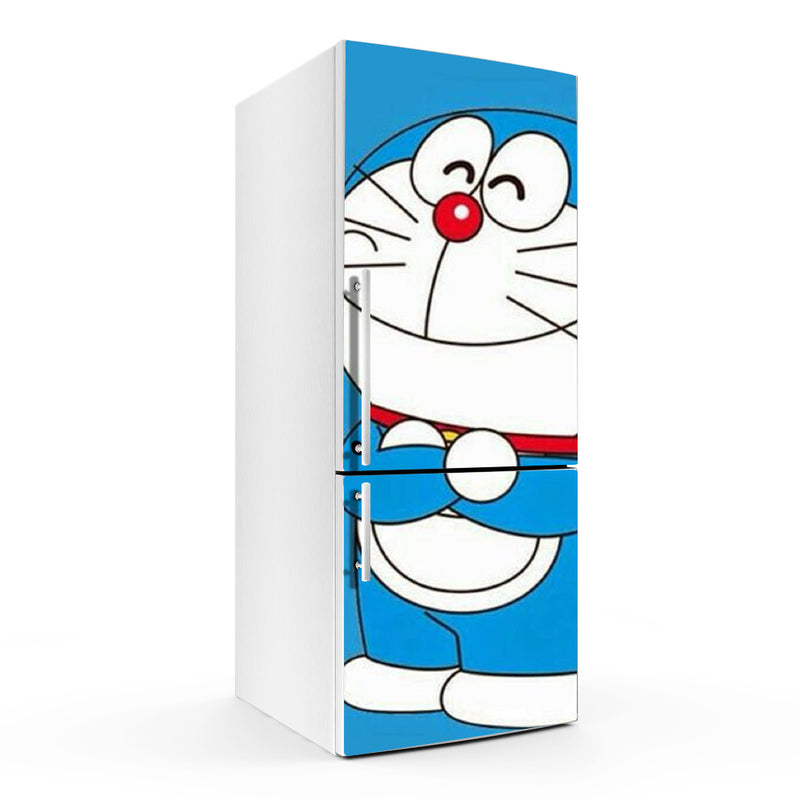 Doremon Cartoon Self Adhesive Sticker For Refrigerator