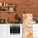3D Floral Art Self Adhesive Sticker For Refrigerator