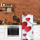 3D Heart Self Adhesive Sticker For Refrigerator