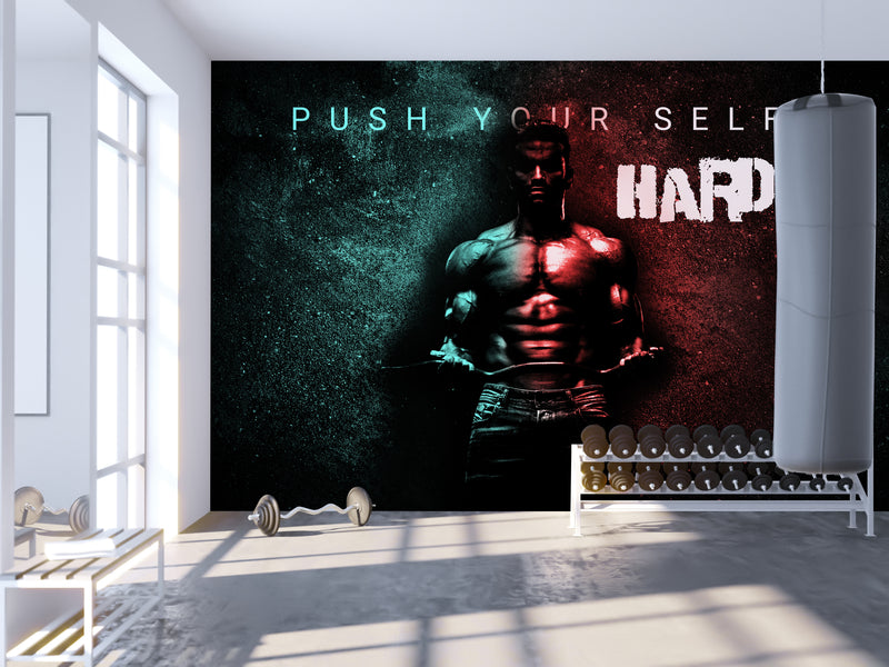 Gym Motivation Custiomised Wallpaper for wall