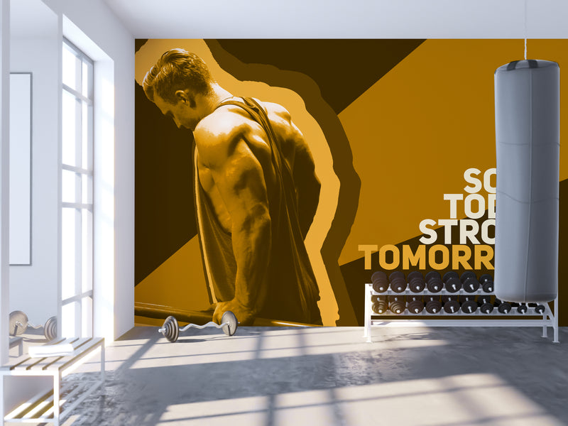 Workout Motivation Custiomised Wallpaper for wall