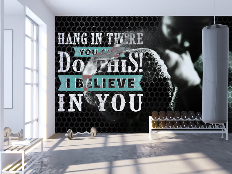 self belief quote Custiomised Wallpaper for wall