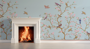 Floral Fantasia Chinoiserie Wallpaper