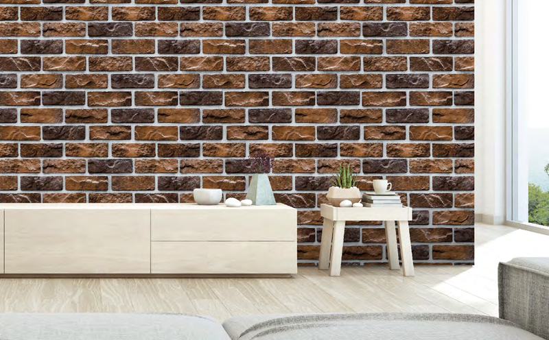 3D Brick Design Wallpaper