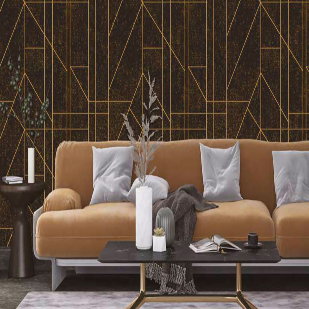 Dune Golden Detailed Wallpaper
