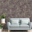 Dyna Vintage Brown Square Texture Wallpaper