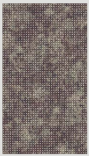 Dyna Vintage Brown Square Texture Wallpaper