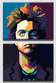 Green Day Music Pop Art , Set Of 2