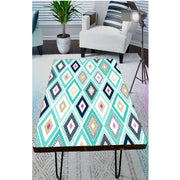 Diamond Shape Indian Art Self Adhesive Sticker For Table