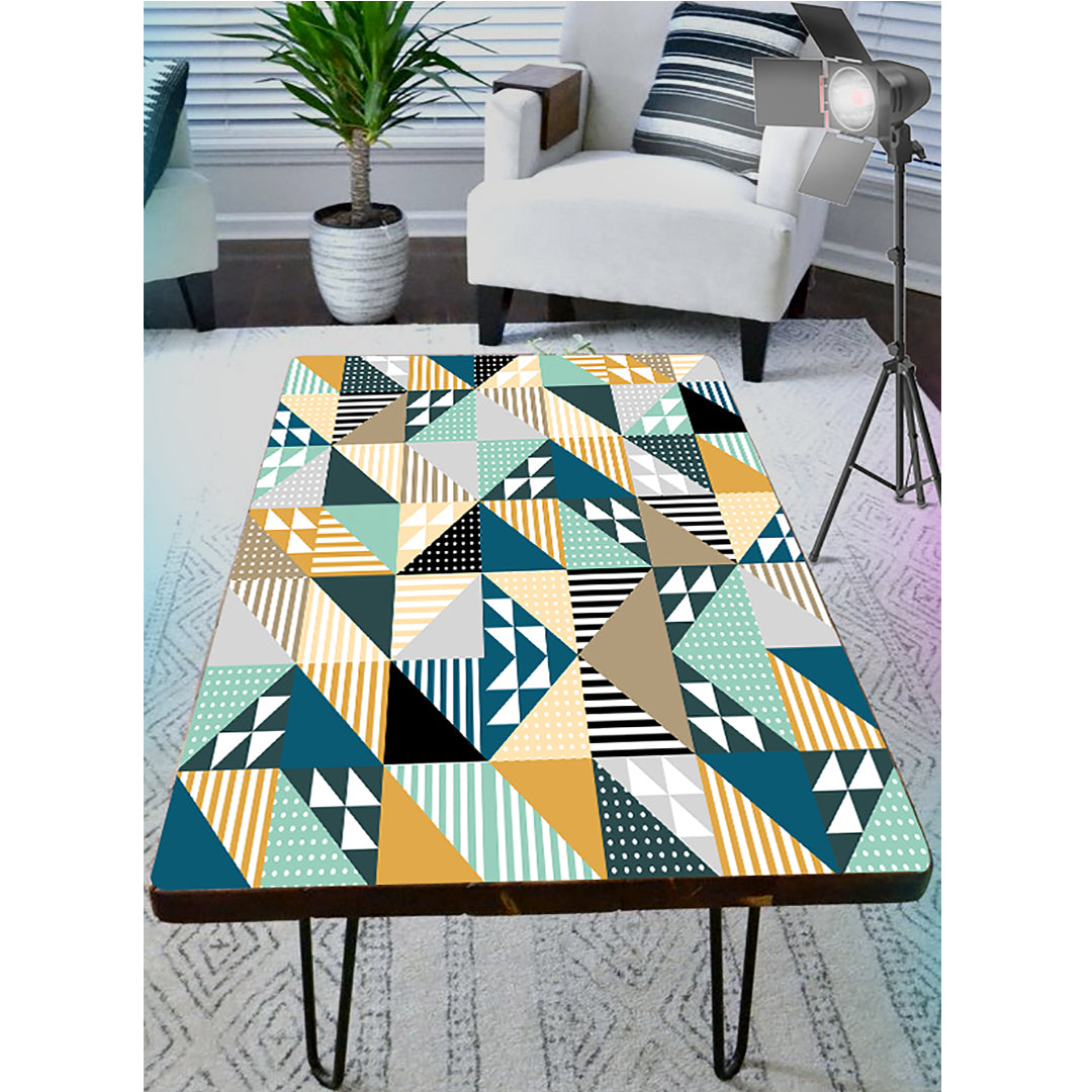Colourful Fine Art Self Adhesive Sticker For Table