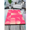 Geometry In Pink Art Self Adhesive Sticker For Table