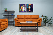 Green Day Band Pop Art, Set Of 2