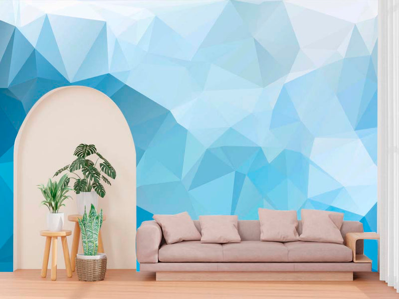 Blue 3D Customize Wallpaper