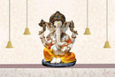 Ganesh Ji Pooja Room Wallpaper