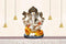 Ganesh Ji Pooja Room Wallpaper
