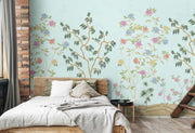 Gardenia Gaze Glade Chinoiserie Wallpaper